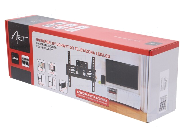 LCD/LED-houder; kipbaar LCD/LED-houder; kipbaar